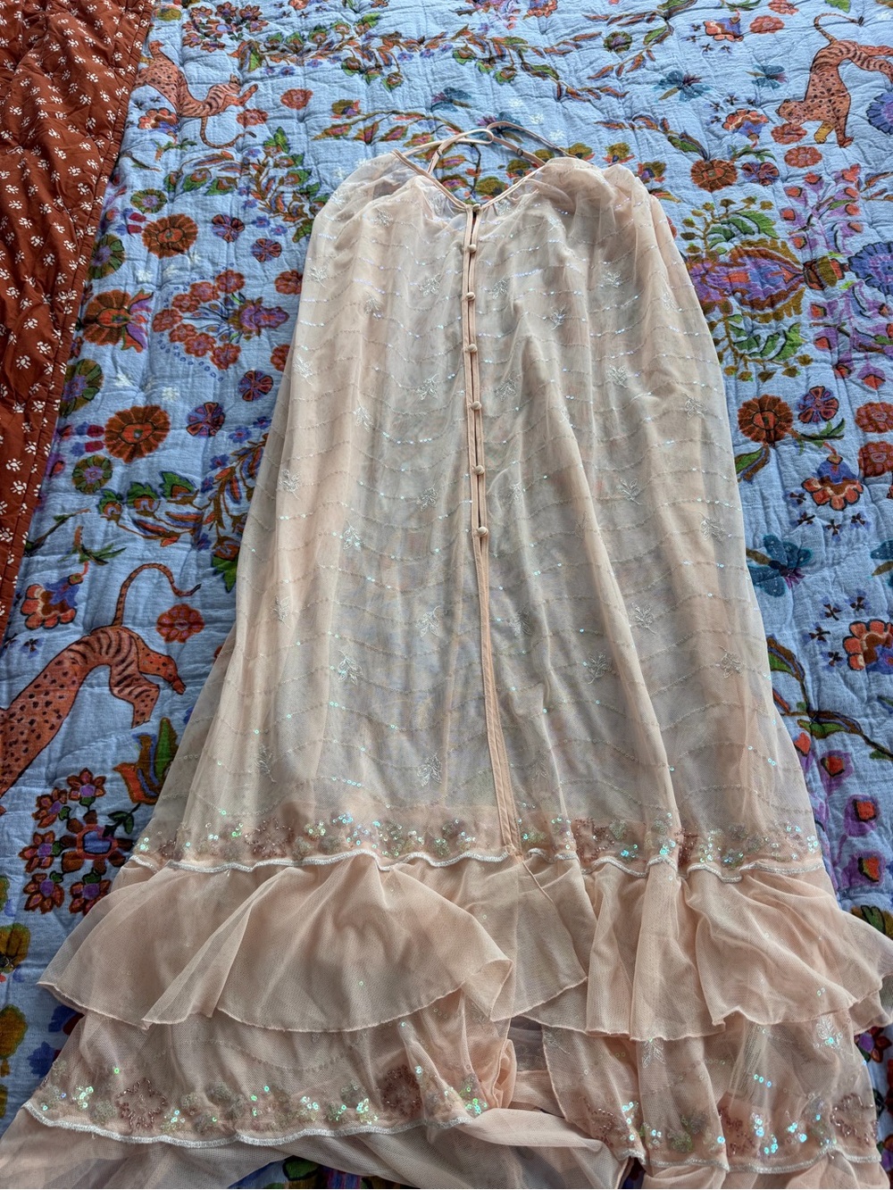 Free People Intimately Star of the Show Sequin duster/maxi dress - Picture 4 of 10